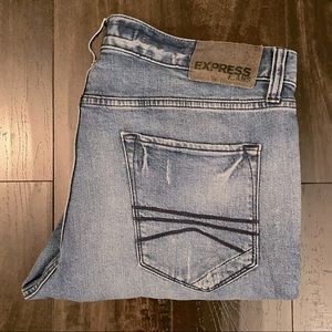 Express Mens Moto Jeans